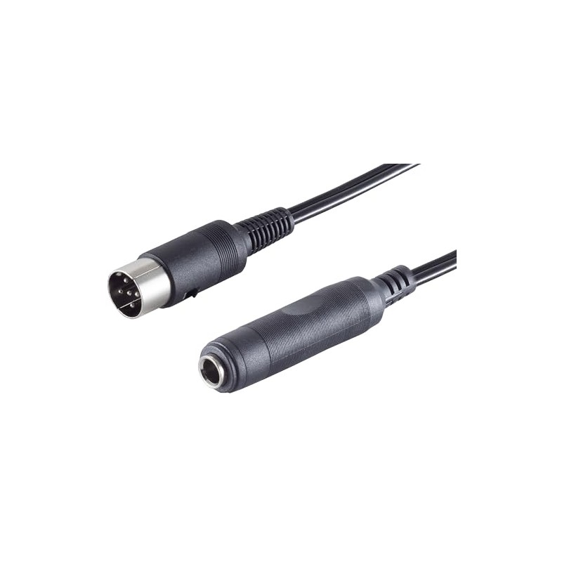 1aTTack.de 1 x 0.2 m Cube Plug 5-Pin to 6.3