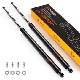 Dukuge 713119 Gas Struts 26 inch 80lb Snugtop & Tonneau Cover Replacement Part, Truck Bed Cover Shocks Springs Lift Support for Teardrop Trailer, C1624797 Replacement Lift Strut Part, Set of 2