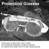 Flip Protection Safety Goggles Laboratory Protect Glasses