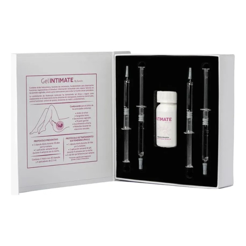 Gel Intimate Euroliv - Rejuvenecedor Vaginal Con Ah Y Fac