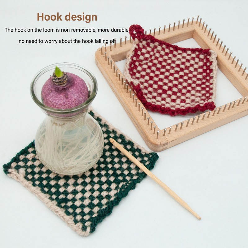 Wooden Knitting Loom Professional DIY Hand Crafted Knitting Board for