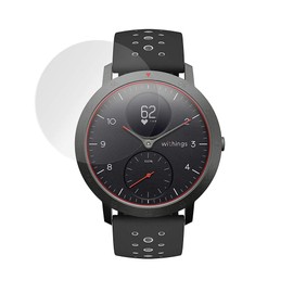 Miyabix Withings Steel HR Sport 2 Pack Curved TPU Film Scratch Repair Shock Absorption OverLay FLEX OFWITHINGSSHRS/2/12