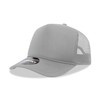 DECKY Standard 5 Panel Mid Profile Structured Foam Trucker, Grey
