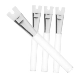 BIUDECO 4pcs Nose Contour Brushes Women Makeup Brushes for Nose Shading Portable and Easy to Use