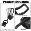 OSVJE 4 Pack Heavy Duty Toggle Clamp, Adjustable Black Toggle