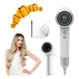 Edvella Secador De Pelo Alta Velocidad 1600w Pantalla Led                                                                                             
