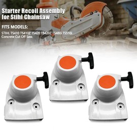 MADAT 4238-190-0300 Recoil Starter Assembly 3 Pack Fit for STIHL TS420 TS410 TS410Z TS420Z TS480i TS510i Concrete Cut-Off Saws Pull Cord Starter Replace 4238-190-0402 4238-190-0404