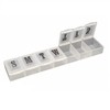 Handy Housewares 7 Day Pill Box 2 Pack Set -