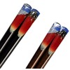 Ishida 63057-3 Ukiyo-e Husband Painted Chopsticks & Chopsticks Rest Set,