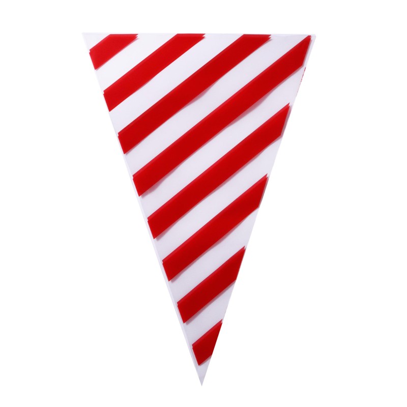 PME CH24IB126 12 Christmas Disposable Icing Piping Bags, Candy Cane,