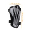 Generic 1pair Professional Dual Thick Breathable Soccer Shin Guards for