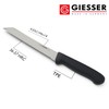 Giesser seit 1776 - Made in Germany - Brotmesser schwarz,