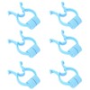 KAEGOUSY 6 Pcs Nose Stop Clips Plastic Foam Nose Clips