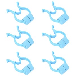 KAEGOUSY 6 Pcs Nose Stop Clips Plastic Foam Nose Clips Nose Bleed Stopper Nasal Clip for Accidental or Emergency Condition (6)