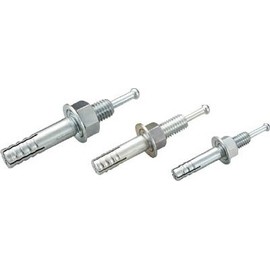 Unica Routie Anchor C-850_set C Type M Screw (Steel) Thread Diameter M8 Compatible Materials: Concrete, Stone, 50 Pieces