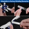 WISEPRO 3 PCS Hobby Model Glass Polishing Files, Hobby Files