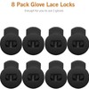 AliBall Glove Locks, Lace Locks for Baseball Glove 8 Pack,
