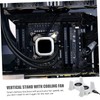 DOITOOL 1set Cooling Fan Vertical Stand with Adjustable Speeds Dual
