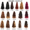 XGY Hair French Curly Braiding Hair 18 Inch 5 Packs
