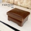 J-kitchens J-kitchens Unaju Large Box, Mini Bowl Weight, Vermilion Lacquer