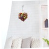 DOITOOL Stylish Heart Shaped Hanging Basket Planter Iron Wire for