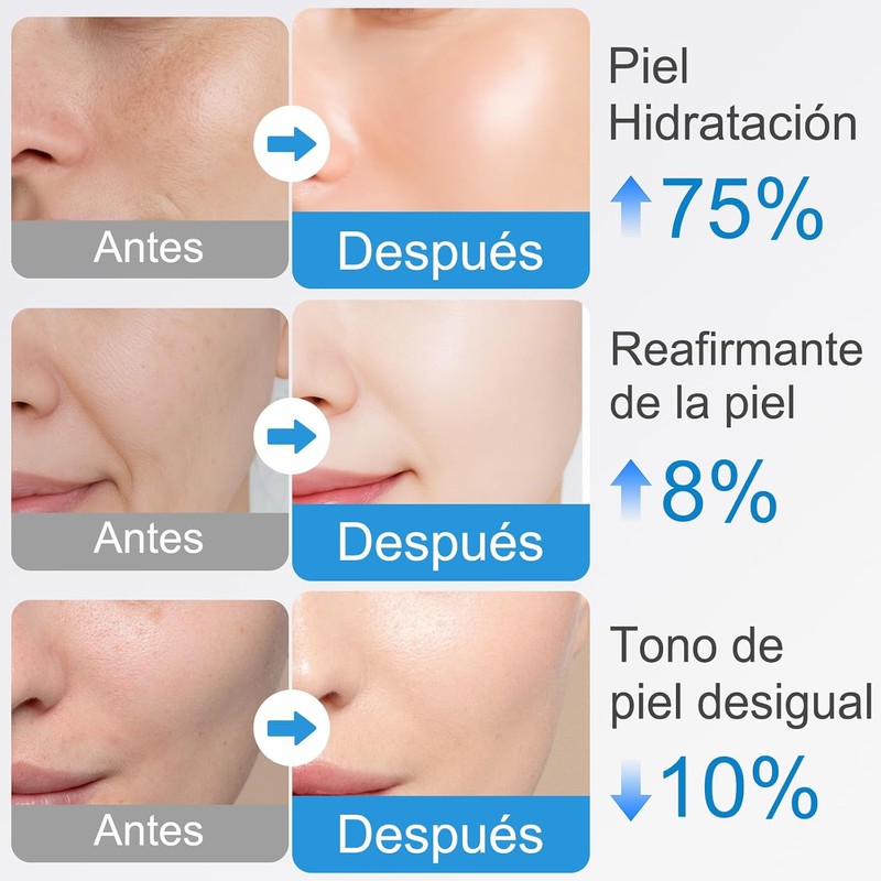2PCS Deep Collagen,Sérum Facial Colágeno y Péptidos,Peptidos Faciales,40ml