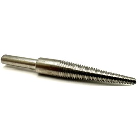 Pro-Graad WTR-2 Tapered Spindle Mandrel Threaded Screw Thread - 1/4" Shank Cone Point, Taper & Goblet Buff Mandrels, 1 Pack