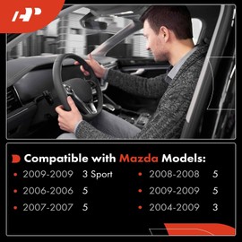 A-Premium Multifunction Switch Turn Signal Switch Compatible with Mazda 3 2004-2009, 5 2006-2009, 3 Sport 2009