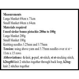 Knitting Pattern for Babies Blanket in Double Knitting, Baby Afghan Blanket Pattern, Baby Knitting Pattern, Baby Car Seat Blanket Pattern Double Knitting Yarn, DK, KP622