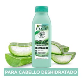 🍃💖 Garnier Fructis Hair Food Aloe Vera | Shampoo Hidratante para Pelo Deshidratado, 300 ml 🌿✨