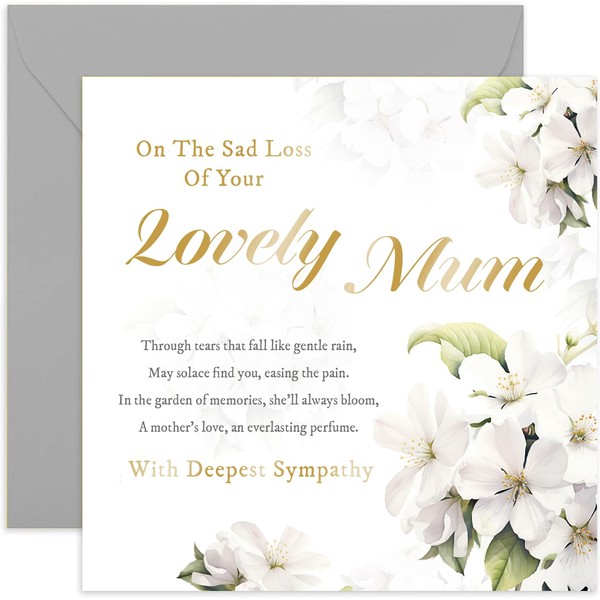 On The Sad Loss of Your Lovely Mum Sympathy Card