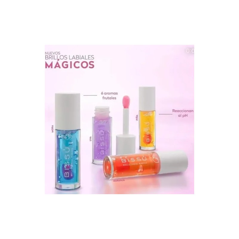 Brillo Labial Mágico Bissú Frutales