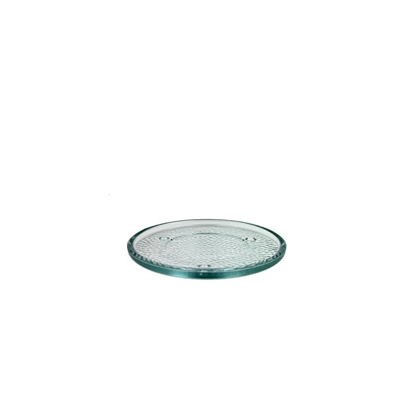 Glass Candle Holder Clear 6 in. Beautiful Candle Trivet