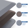 KitchenClouds KitchenClouds Kitchen Mat Cushioned Anti Fatigue Kitchen Rug Non