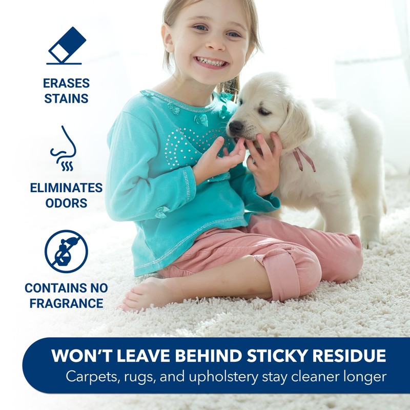 Unique Carpet Shampoo & Stain Remover, 128 oz - Pet