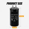 ZOWZEA 300uF MFD ±15% CD60 Motor Start Capacitor 250VAC 50/60Hz