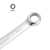 uxcell Metric 9mm 12-Point Box Open End Combination Wrench Chrome