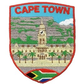 South Africa Flag Patch (3") Embroidered Iron on Sew on Travel Souvenir Emblem Perfect for Jackets, Hats, Backpacks, Shirts, Caps, DIY Gift Patches