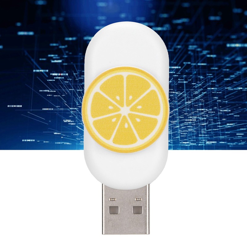 USB Flash Drive Innovative Lemon Shape Portable Durable Stable Moistureproof