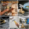 Tool Kit Box Drill Set with 12V Power Cordless Drill