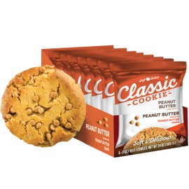 Classic Cookie, Soft Baked Cookie, Peanut Butter 3oz, 8 Cookies