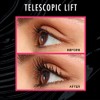 L'Oreal Paris Mascara de pestañas Telescopic Lift Lavable, Negro, 10