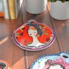 Egan Trivet Le Pupazze Red 16X18