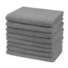 gryeer 8 Pack Tea Towels, 100% Microfibre, Soft, Super Absorbent