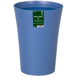 Shinkyo Synthetic Dragonfly Eco Friendly Trash Can, Wastebasket, 2.7 gal (7.3 L), Biomass Blend, Navy, Diameter 8.7 x Height 11.8 inches (22 x 30 cm), Made in Japan