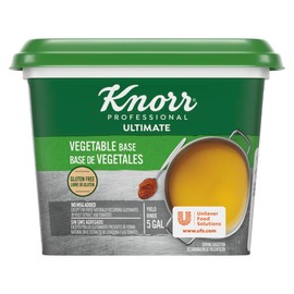 Knorr Professional Ultimate Vegetable Paste Base Gluten Free, Vegetarian, No Artificial Flavors or Preservatives, No MSG added, Colors from Natural Sources, 1 Pound (Pack of 6)