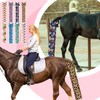 Eccliy 8 Pcs Horse Tail Bag Breathable Guard Stretchy 22