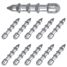 Fishing Weights Nail Weights for Bass Fishing, 40pcs Wacky Worm Weights Insert Sinkers Fishing Weights Tackle for Plastic Worms Lures Wacky Rig and Neko Rig Bass Fishing