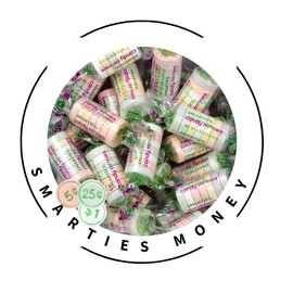 The Nile Sweets Smarties Money Rolls Original Flavors Candy, Gluten-Free (Bulk 2 Pound Pack)
