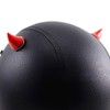 CGEAMDY Pack of 2 Motorcycle Helmet Horns Rubber Motorcycle Helmet
